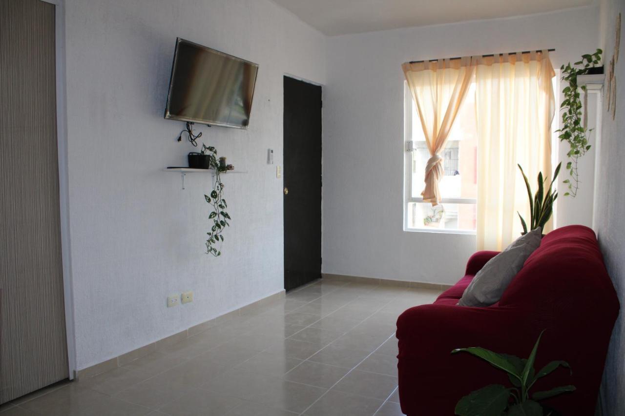 Relajante Y Acogedor Apartamento Con Alberca En แคนคูน ภายนอก รูปภาพ