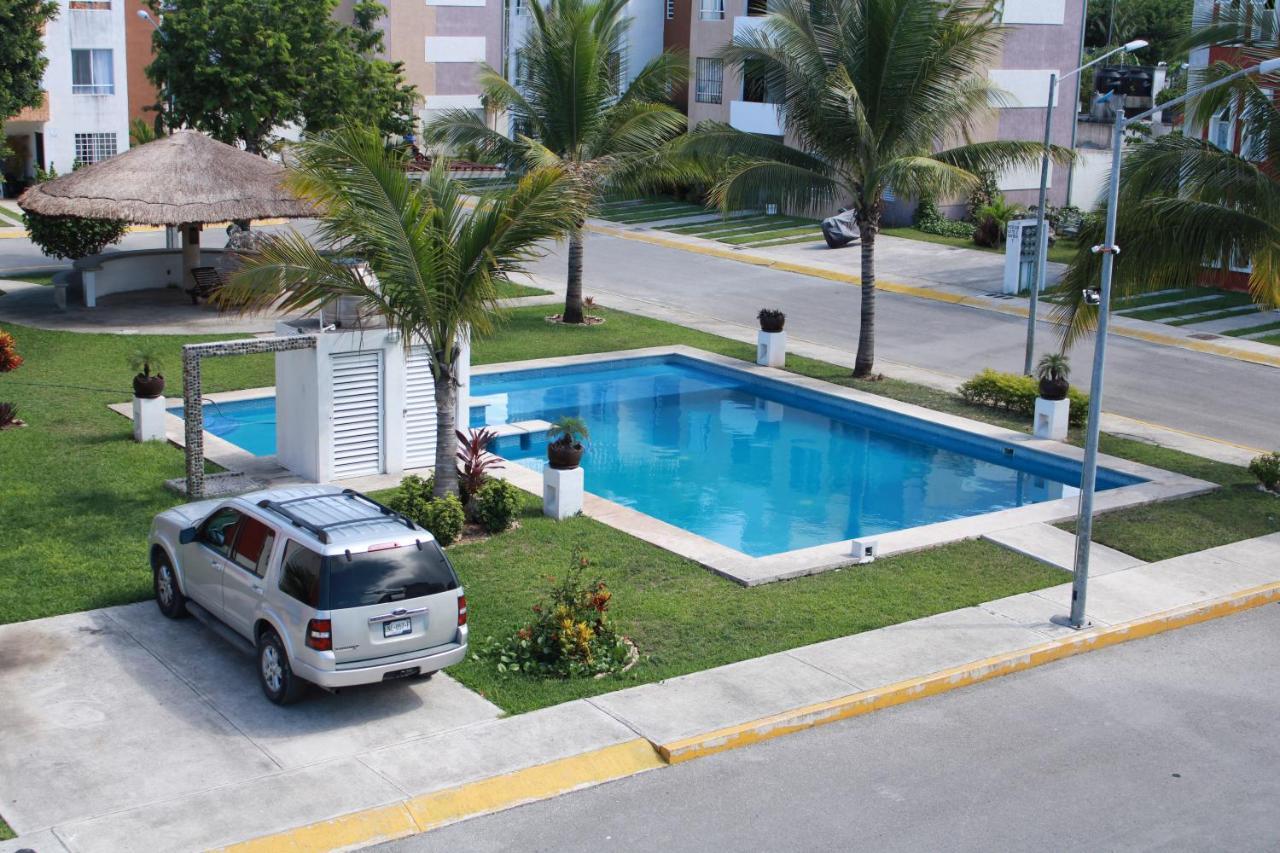 Relajante Y Acogedor Apartamento Con Alberca En แคนคูน ภายนอก รูปภาพ