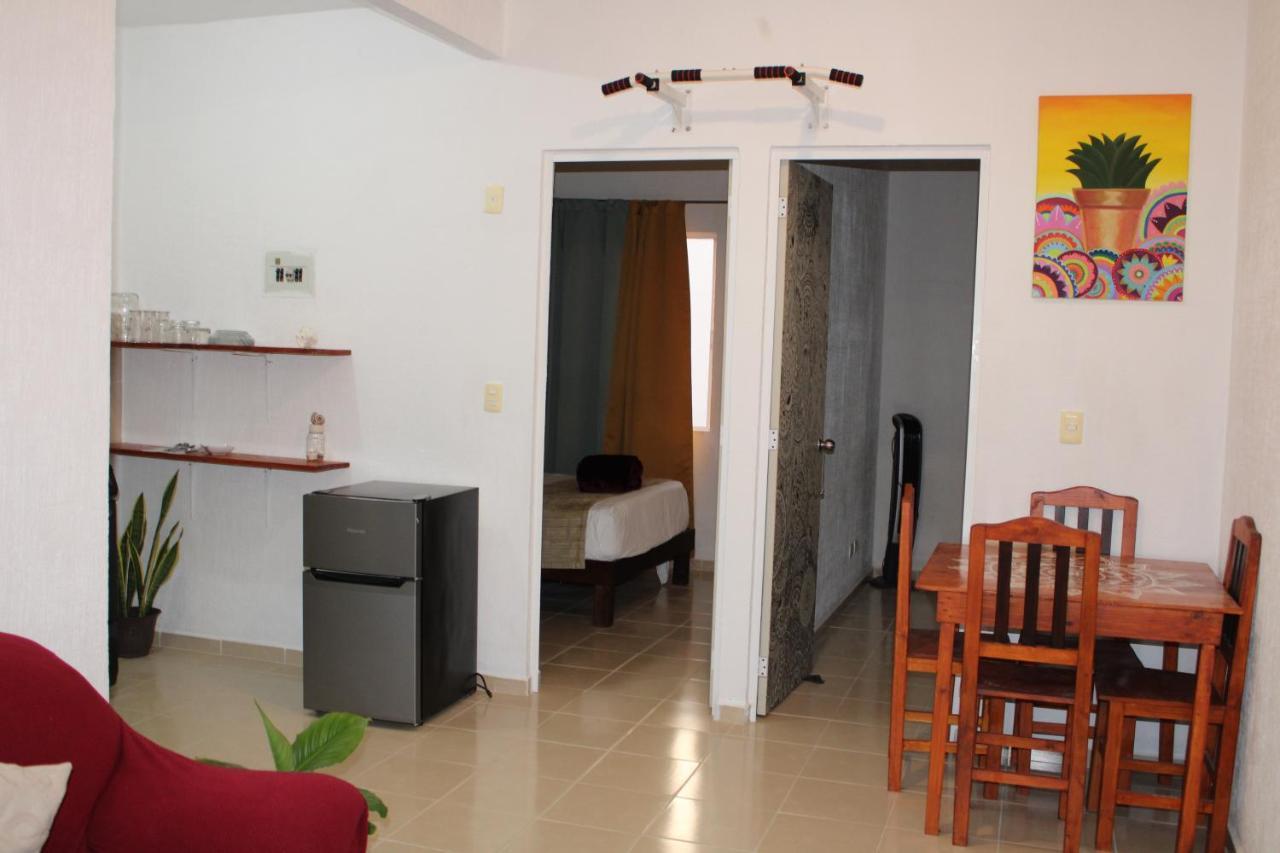 Relajante Y Acogedor Apartamento Con Alberca En แคนคูน ภายนอก รูปภาพ